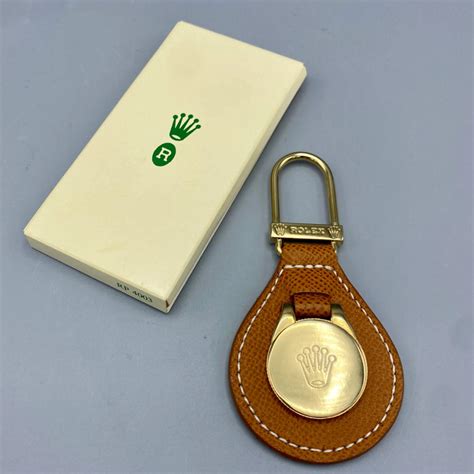 Rolex Portachiavi In Pelle/keychain Leather 